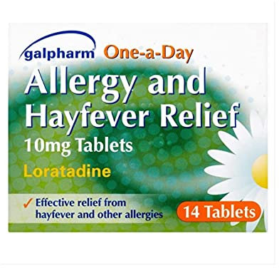 GALPHARM Loratadine 10mg Hayfever and Allergy Relief One-a-Day Tablets 14's