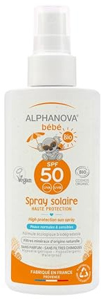 Alphanova Bébé Sun Spray SPF 50 125 g