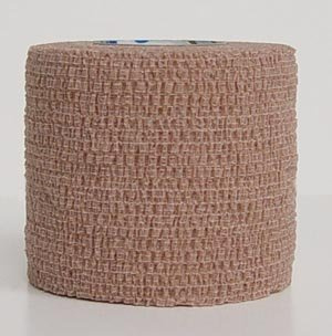 Andover Healthcare 3200TN-036 Coflex Non-Woven Cohesive Self-Adherent Wrap, 15' Length, 2 Width, Tan, Latex