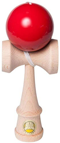 Yamagata Koubou Kendama - Red - Small - 1 String - Teen, Young Adult - Kendama - Traditional Japanese Game