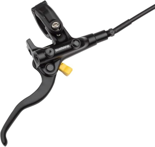 SHIMANO Deore BL-M4100/BR-MT410 Disc Brake and Lever - Rear, Hydraulic, Resin Pads, Gray