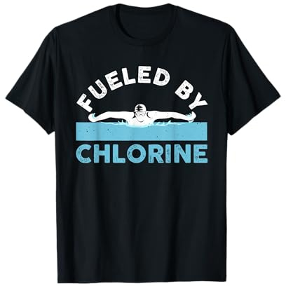 Funny Swimming Designs For Men Women Water Sports Lovers T-Shirt