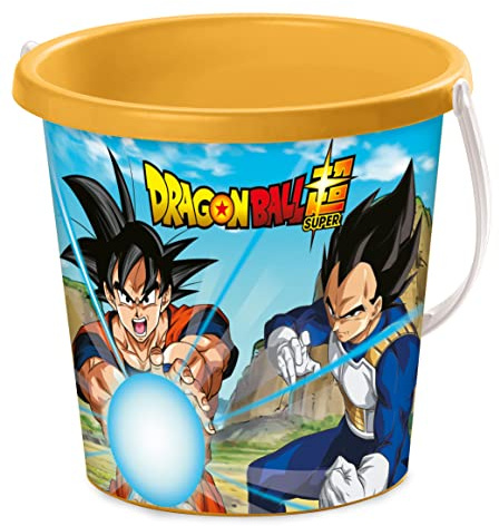 Mondo Toys - Bucket Dragonball - Sandeimer ø17 cm - Strandspielzeug für Kinder ab 3 Jahren - 28703
