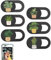 6 Pcs Laptop Camera Cover Slide Cute, Webcam Cover, Webcam Cover Slide, Phone & Computer Camera Cover Slide, Web Cam Privacy Cover, Camera Blocker. (Plants (Small Size))