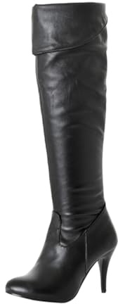 VALICLUD Botas Altas Para Mujer Moda Tacón Fino Duraderas Comodidad y Transpirabilidad