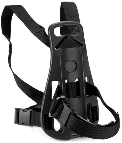 QWORK Dive Tank Backpack, scuba back harness, Black, 14.2×9.4 Inch, Suitable for Saltwater and Freshwater