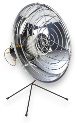 Briconess.com Stufa a Gas gpl a Parabola con bruciatore ceramico e valvola di Sicurezza 2600W