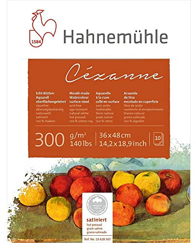 Aquarellblock Cézanne satinier, 300g/m², 36x48cm, 10Blatt