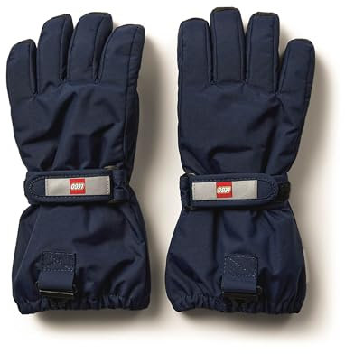 Lego Handschuhe Kinder 134-140 I Jungen I Handschuhe Winter Nylon I Dark Navy Handschuhe Kinder