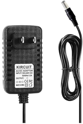 Kircuit 12V AC/DC Adapter Compatible with HuddleCam HC-3XW-GY-G2 HC10X-GY-G3 Wide Angle Web Conference Room Camera Webcam 3X 10X Optical Zoom HC3XWGYG2 HC10XGYG3 Power Supply Cord Battery Charger PSU