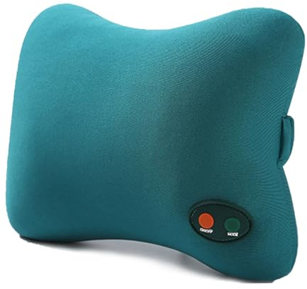 Coussin de massage électrique doux et vibrant pour le cou avec chaleur et vibrations masseur pour siège de voiture