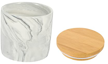 SOLUSTRE Barattolo in Ceramica Per Zucchero e Spezie Coperchi in Ermetico e Resistente Per Conservare Alimenti