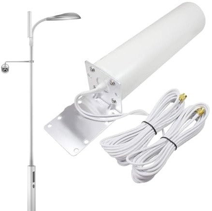 Répéteur de gamme sans fil - amplificateur wifi extérieur, connecteur de signal étanche | Disposage de transmission stable Couverture longue distance, utilitaire de configuration de booster à grande v