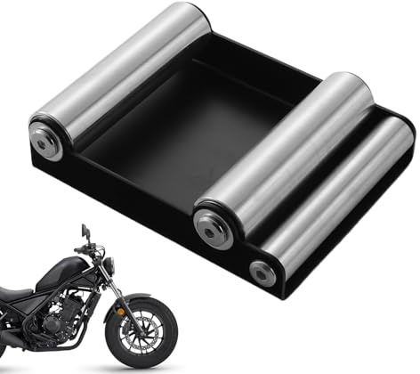 Soporte de limpieza de ruedas de motocicleta - Soporte de mantenimiento de motocicletas | Soportes para ruedas de | neumático con rodillo de acero | Portátil motocicletas Street Bike para limpieza de