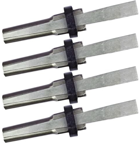 BRGD 4 Piezas Separadores de Piedra, 23mm Divisor de Cuña de Piedra para Partir Piedra Azul, Roca, Granito, Mármol, Hormigón y Gneis