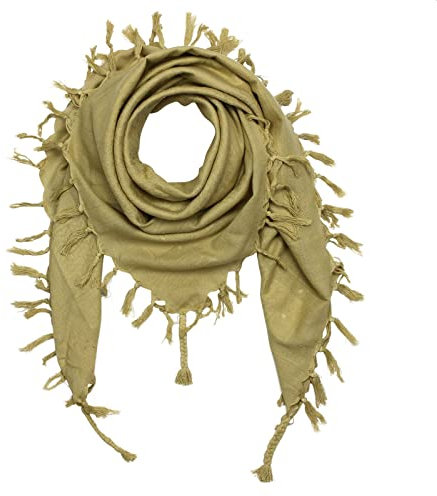 Freak Scene Palituch - beige - beige - 100x100 cm - Pali Palästinenser Arafat Tuch - 100% Baumwolle