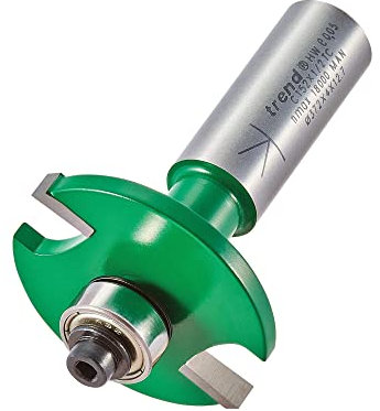 Trend CraftPro Biscuit Jointer Router Cutter Bit, 1/2 Inch Shank, For Biscuit Sizes 0, 10, 20, Tungsten Carbide Tipped, C152X1/2TC