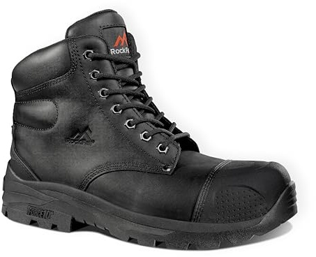 Rock Fall RF10 Ebonite Robust Safety Boot Size 8