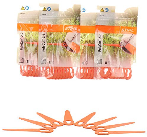 Stihl Polycut 2-2 Plastique Couteau pour Fsa 45 Coupe-Herbe 32 Pièce 40080071000