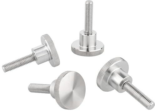 Ottertools - Rändelschraube DIN 464 | Gewinde: M6x12 mm | Edelstahl | 4 Stück
