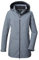 killtec Damen Softshell Parka/Softshelljacke mit abzippbarer Kapuze KOW 95 WMN SFTSHLL PRK, graumelange, 40, 41803-000