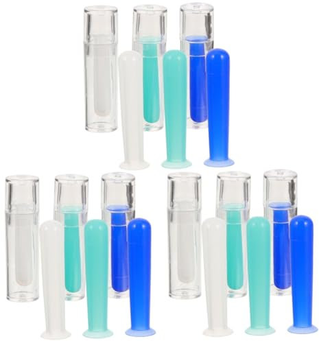 Gogogmee 18stücke Kontaktlinsen Entferner Saugnäpfe Und Applicator Sanfte Entfernung Für Weiche Linsen Tragbar Sicher Für Reisen Transparent