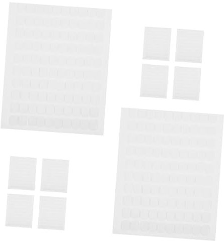 HEALEEP 1000pezzi Adesivi Trasparenti Doppio Lato Per Muro Di Colla Tacky Removibile Per Appendere Poster e Oggetti Facile Applicazione Per Casa e Galleria
