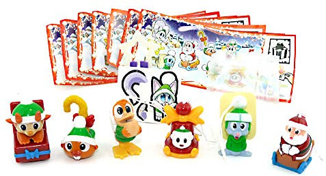 Kinder Überraschung, Satz Fleißige Weihnachtshelfer aus dem Adventskalender 2012