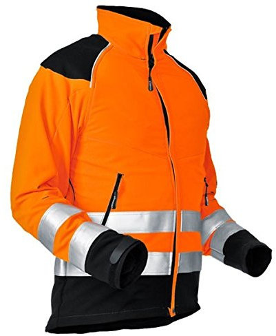 Pfanner Schnittschutz Warnschutzjacke EN471 102191, Farbe:orange/schwarz, Größe:M