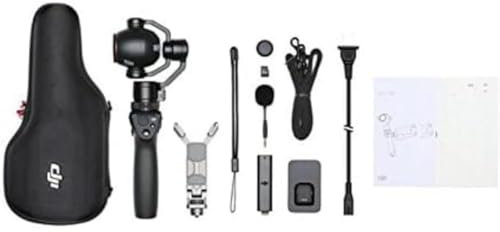 DJI Osmo+ - Cámara de 12 MP (4 K, CMOS, selfies en movimiento, larga exposición, función panorámica, zoom integrado) color negro