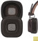 Geekria QuickFit - Almohadillas de repuesto compatibles con auriculares Marshall Major V, piezas de reparación (marrón)