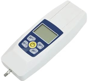 Medidor de fuerza Digital, medidor empuje y tracción, dinamómetro con 4 unidades, estuche almacenamiento portátil, LCD retroiluminado, apagado automático Electrodomésticos(500N)