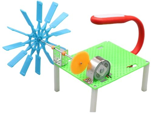 Kit di esperimenti scientifici per generatore idroelettrico – Piccolo generatore caratteristico con viti fisse, giocattolo educativo per conoscere l'energia alternativa e rinnovabile