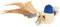 Trixie Katzenspielzeug Plüsch Vogel Schwanz 8cm, Farblich Sortiert, 4011905457659