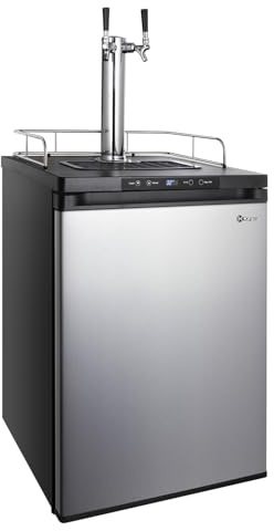 Kegco K309SS-2 24 Wide Dual Tap Stainless Steel Digital Kegerator