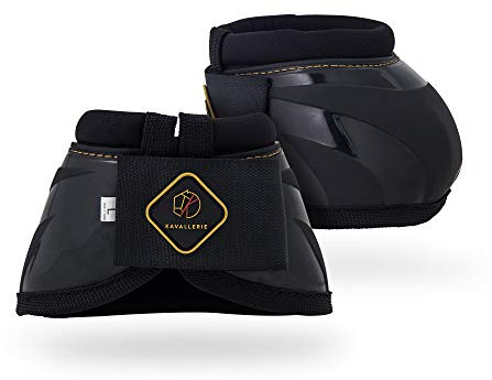 Kavallerie PRO-K Soft No Turn Bell Boots Ultimate Hoof Protection, with Anti-Spin Fastening System, Durable & Prevents Overreaching