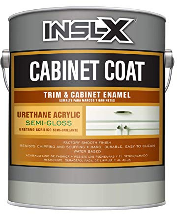 INSL-X CC560109A-01 Cabinet Coat Enamel, Semi-Gloss Paint, 1 Gallon, White