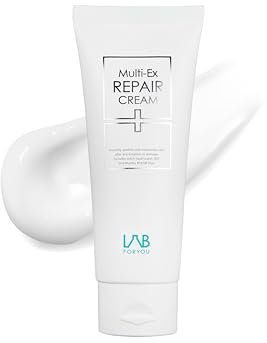 Lab for You Multi-Ex Repair Cream 100ml – Korean Face Moisturizer with Niacinamide & EGF | Skin Repair Cream for Sensitive Skin | Soothing Facial Moisturizer for Women | Hydrating Moisture Cream