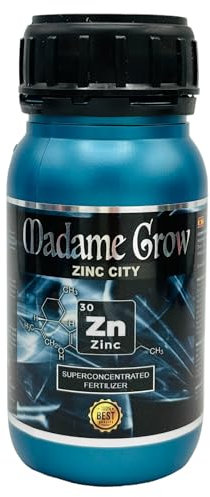 MADAME GROW - Organischer Dünger - Speziell für Pflanzen 420 - Speziell Mangel - (250ml) (ZINK-Mangel)
