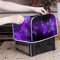 Poceacles Purple Butterflies Printed Toaster Cover 4 Slice Bread Toaster Cover Bakeware Protector Bread Machine Dust Protection Cover Kitchen Appliance Cover Washable, M