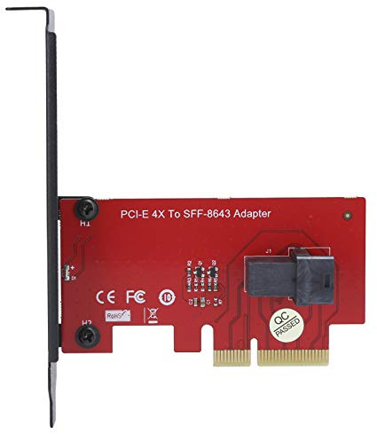 SFF8643 Till PCI E 4X Adapter Card Converter med 1 Mini SAS HD 36Pin Honkontakt för Datortillbehör
