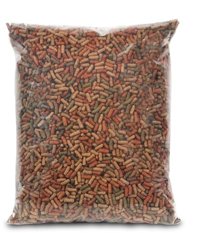 Walters Complete Pond Sticks (1kg) | Year-Round Pond Fish Food for all coldwater fish | Stick-Shaped, Nutrient-Rich Feed with Spirulina and Turmeric | Minimises Water Pollution | Recyclable Bags