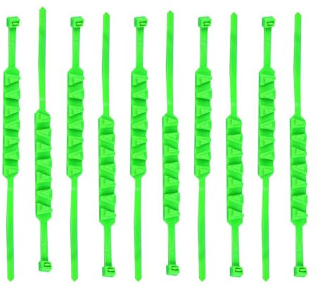 CATENE DA NEVE 10pcs Moto Pneumatici Catena Skid Inverno Neve Cavi Cavi Cavi Fascette Regolabile Antiscivolo Catene Riutilizzabili per Moto Bike Scooter