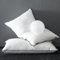 KUSNUG Cuscino in Piuma D'oca 50x75 set di 2, Imbottitura in Piume e Piumino di Alta Qualità, Tessuto 100% Cotone Biologico, Cuscini Ergonomici a 3 Camere per Hotel, Guanciale Letto Matrimoniale