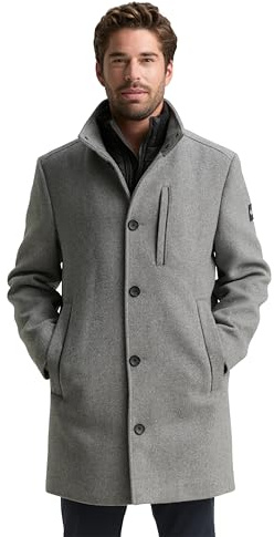 TOM TAILOR 1046983 Abrigo de lana Hombre (Pack de 1)