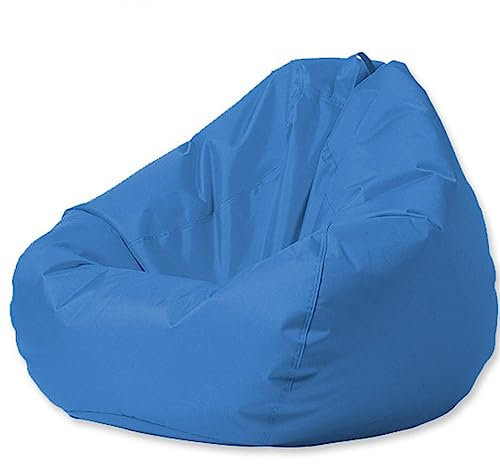 Poltrona a sacco galleggiante per piscina e uso esterno, copertura impermeabile in tessuto Oxford arancione, taglia 2XL D1, perfetta per adulti e rilassarsi in giardino, spiaggia, campeggio e piscina