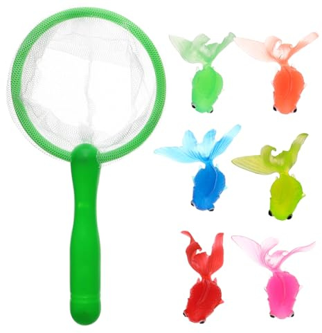 Jeu de pêche - Épuisette de Bain - Animaux flottants Jouet d'eau pour et Piscine Activités au Soleil Piscine Salle de Bain