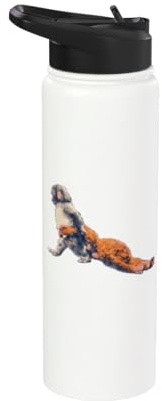 Viral Punch Monkey Meme Internet Trend Funny Cult Design Stainless Steel Insulated Water Bottle