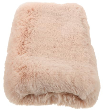 VICASKY Plush Winter Hand Muff for Men and Girls with Maximum Heat Retention and Comfortable Cozy Material, Stylish Beige Hand Warmer for Skiing and Winter Days Outdoor Use
