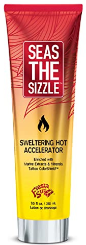 Fiesta Sun Seas The Sizzle Sweltering Hot Accelerator Tingle (280ml), Orange